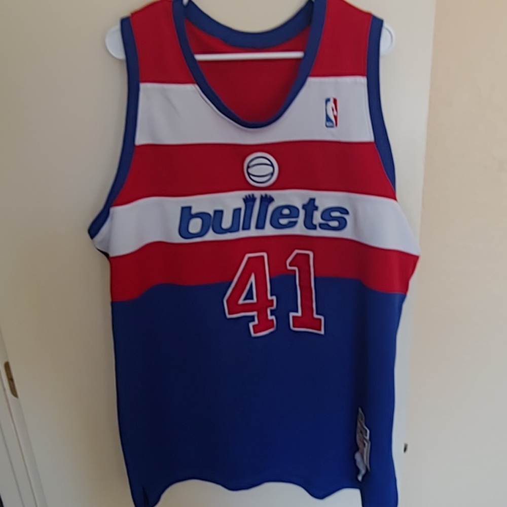 Washington Bullets West unseld Mitchell and Ness